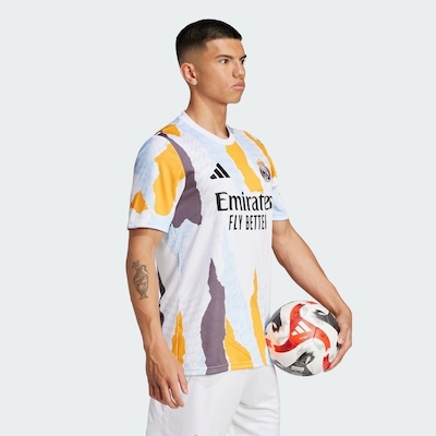 Camisa Real Madrid 24/25 adidas Pré-Jogo - Masculina - Foto 5