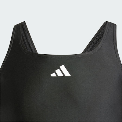 Maiô adidas Costas Em C Três Listras Infantil - Infantil - Foto 5