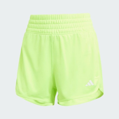 Shorts adidas Malha Cintura Alta Pacer Essentials - Feminina - Foto 3
