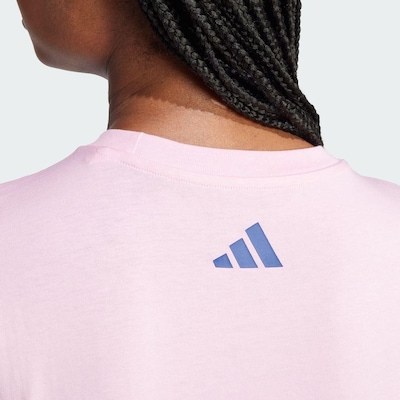 Camiseta adidas Estampada Tech Illustrate - Feminina - Foto 6