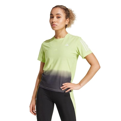 Camiseta adidas Own The Run Climacool Colorblock - Feminina - Foto 2