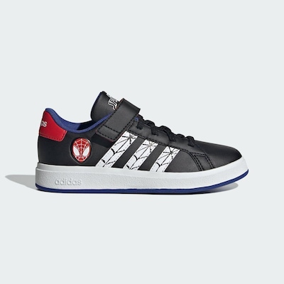 Tênis adidas X Homem-Aranha Marvel Grand Court - Infantil - Foto 2
