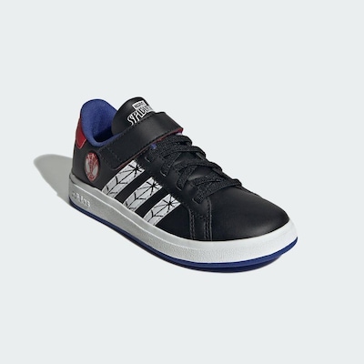 Tênis adidas X Homem-Aranha Marvel Grand Court - Infantil - Foto 6