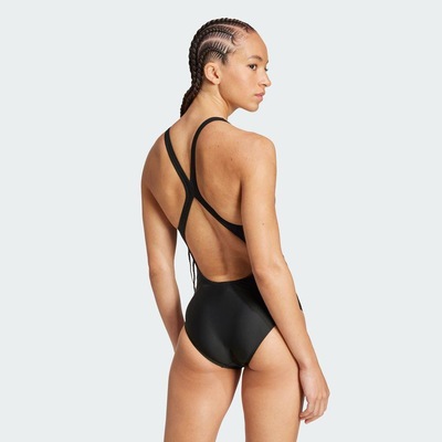 Maiô adidas Costas Em C Três Listras - Feminina - Foto 4