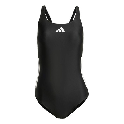 Maiô adidas Costas Em C Três Listras - Feminina - Foto 1