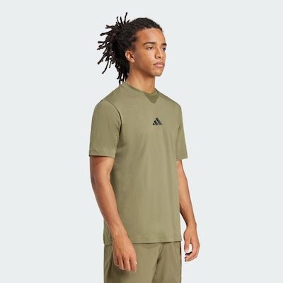 Camiseta adidas Malha Simples Essentials Small Logo - Masculina - Foto 4