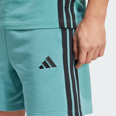 Short Moletinho adidas Essentials Três Listras - Masculino - Foto 5