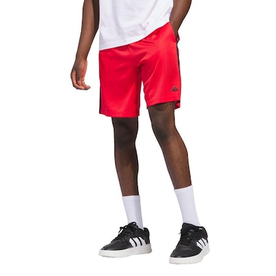 Shorts adidas Malha adidas Três Listras Aeroready - Masculina - Foto 2