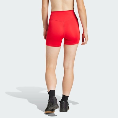 Shorts adidas Legging Optime Três Listras 1/4 - Feminina - Foto 4