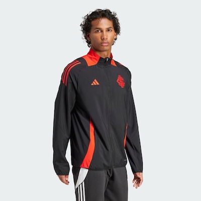 Jaqueta Apresentação do Internacional Tiro 24 adidas - Masculina - Foto 5