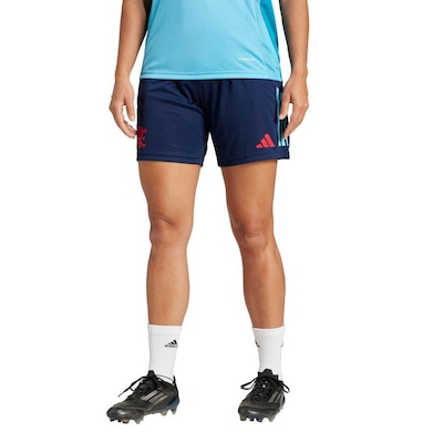 Short adidas Treino Cr Flamengo Tiro 24 - Feminino - Foto 2
