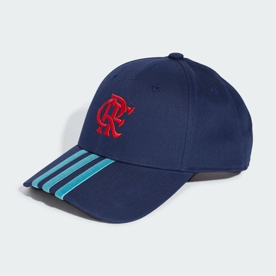 Boné Aba Curva adidas Flamengo Treino Baseball Wear Cr - Snapback - Adulto - Foto 2