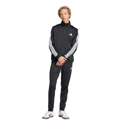 Agasalho adidas Sportswear Basic Três Listras Tricot - Masculino - Foto 2