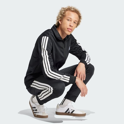 Agasalho adidas Sportswear Basic Três Listras Tricot - Masculino - Foto 5