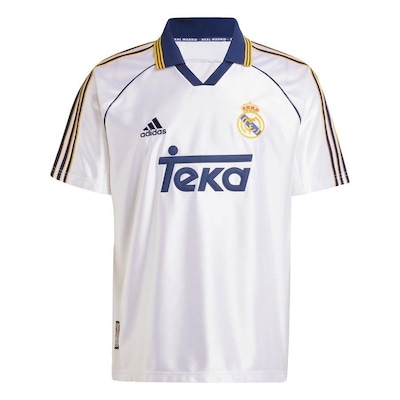 Camisa Real Madrid I 99/00 adidas - Masculina - Foto 1