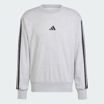 Blusão de Moletinho adidas Essentials Três Listras - Masculino - Foto 3