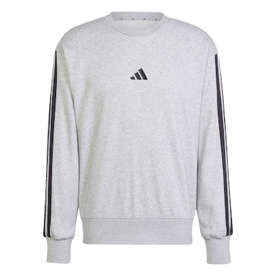 Blusão de Moletinho adidas Essentials Três Listras - Masculino - Foto 1