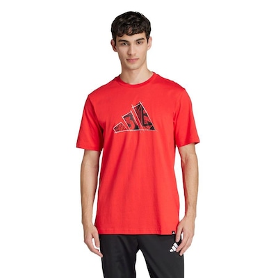 Camiseta adidas Estampada Logo - Masculina - Foto 2