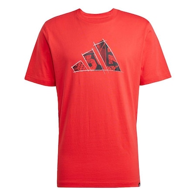 Camiseta adidas Estampada Logo - Masculina - Foto 1