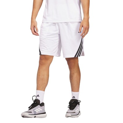 Shorts adidas Basquete Legends Três Listras - Masculina - Foto 2