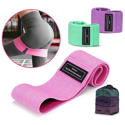 Faixas Dk Elásticas de Exercícios Hip Resistance Bands - Foto 1