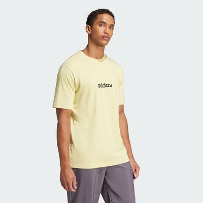 Camiseta adidas Essentials Linear Single Jersey - Masculina - Foto 5