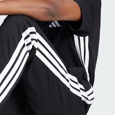 Calça adidas Malha Simples Essentials Três Listras - Masculina - Foto 6