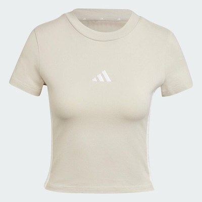Camiseta adidas Essentials Três Listras Slim - Feminina - Foto 3