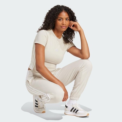 Camiseta adidas Essentials Três Listras Slim - Feminina - Foto 5