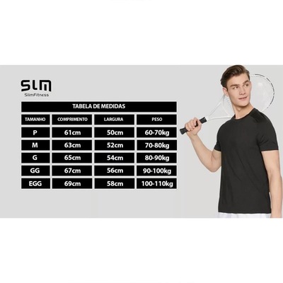 Camiseta Slim Fitness Dryfit Proteção Uv - Masculina - Foto 4