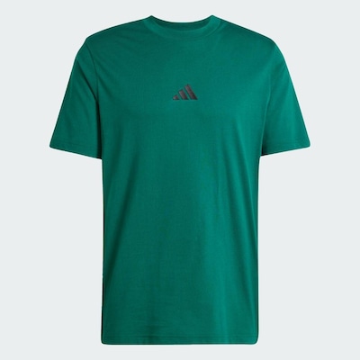Camiseta adidas Malha Simples Essentials Três Listras - Masculina - Foto 2