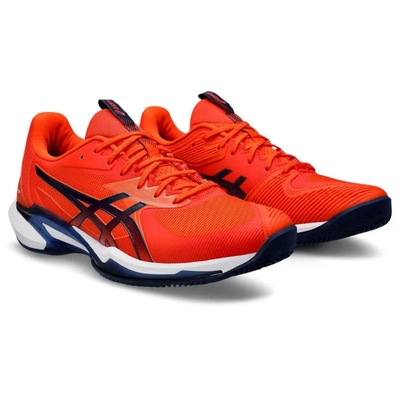 Tênis Asics Solution Speed Ff 3 Clay Masculino - Vermelho/Azul - Foto 2