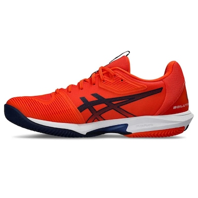 Tênis Asics Solution Speed Ff 3 Clay Masculino - Vermelho/Azul - Foto 4