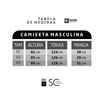 Camiseta Plus Size Masculina Preta Surf L A Summer Algodão Pime WSS - Foto 3