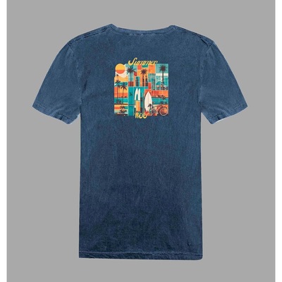Camiseta Wss Estonada L a Summer Algodão Prime - Masculina - Foto 4