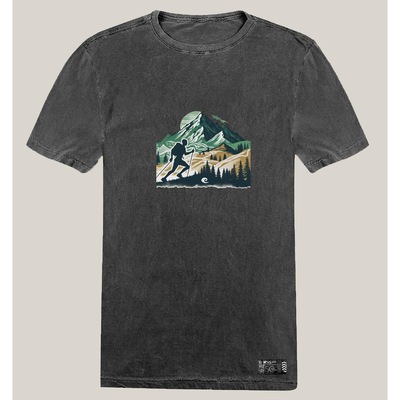 Camiseta Wss Estonada Algodão Prime Mountain Summit - Masculina - Foto 1