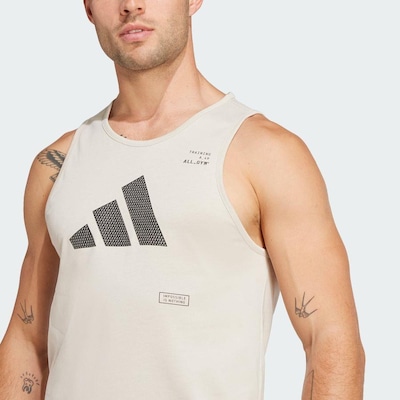 Camiseta Regata adidas Estampada All-Gym Category - Masculina - Foto 3