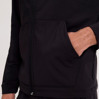 Jaqueta New Balance Active Fleece - Masculina - Foto 4