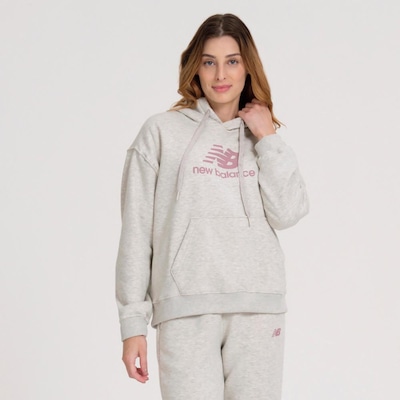 Blusão com Capuz New Balance Essentials - Feminino - Foto 1