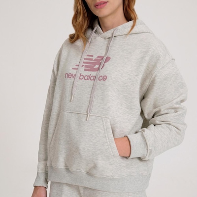 Blusão com Capuz New Balance Essentials - Feminino - Foto 4