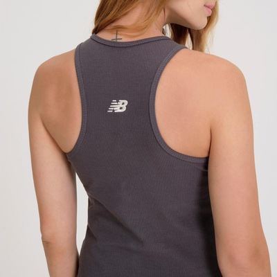 Camiseta Regata New Balance Canelada Small Logo Feminina - Foto 4