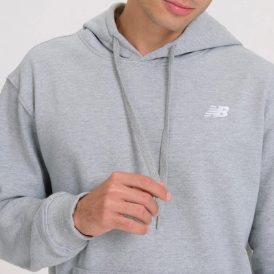 Blusão New Balance Com Capuz Small Logo - Masculino - Foto 3