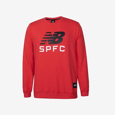 Blusão sem Capuz New Balance Spfc - Masculino - Foto 1