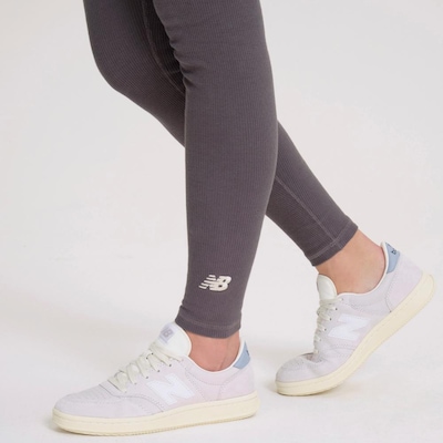 Calça Legging New Balance Canelada Small Logo - Feminina - Foto 5