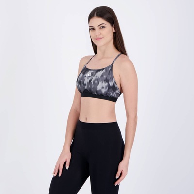 Top Adidas Flower Aeroreact Suporte Leve - Feminino - Foto 3