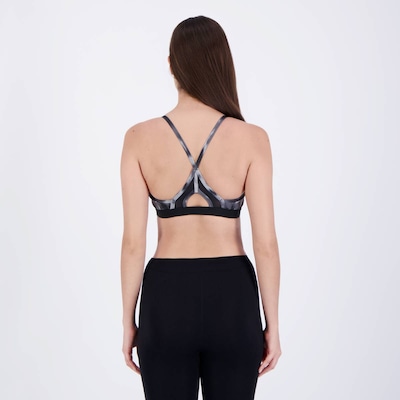Top Adidas Flower Aeroreact Suporte Leve - Feminino - Foto 4