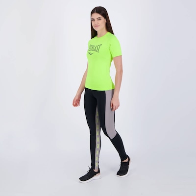 Conjunto Everlast Calça Legging Preta e Camisa - Feminina - Foto 2
