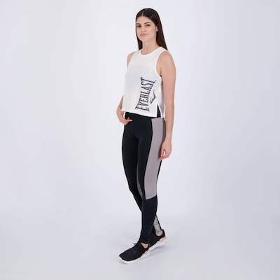 Conjunto Calça Legging Preta e Regata Everlast - Feminino - Foto 2