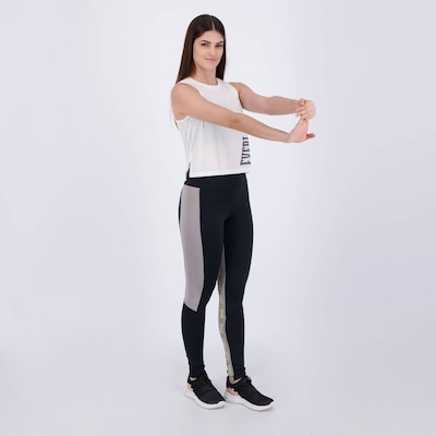 Conjunto Calça Legging Preta e Regata Everlast - Feminino - Foto 4