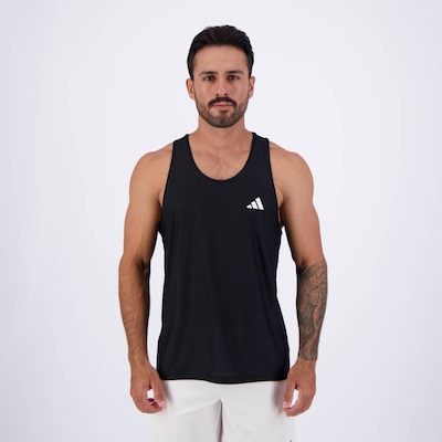 Camiseta Regata Adidas Own The Run Base - Masculina - Foto 1